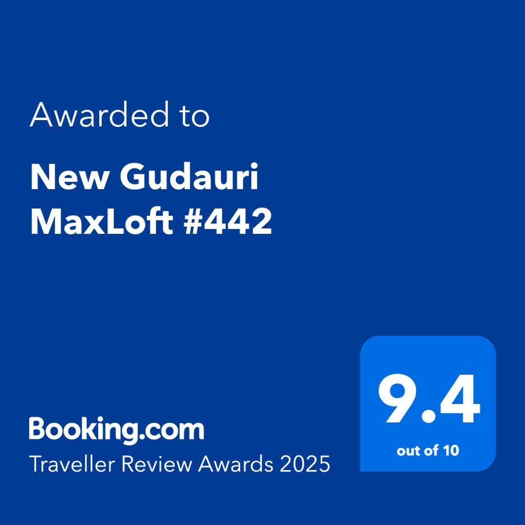 New Gudauri Maxloft #442アパートメント エクステリア 写真